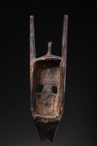 Masque d'hyène "suruku" de la confrérie "korè", Mali, Bamana, Taille: H: 59 cm (H: 23.2 inch), ID: 3052120 - 5/5