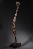 Coiffe en forme de serpent "bansonyi" ou "a-Mantsho-na-Tshol", Guinée, Baga, Taille: H: 159 cm (H: 62.6 inch), ID: 3052253 - 3/7