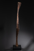 Coiffe en forme de serpent "bansonyi" ou "a-Mantsho-na-Tshol", Guinée, Baga, Taille: H: 159 cm (H: 62.6 inch), ID: 3052253 - 4/7
