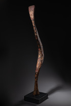 Coiffe en forme de serpent "bansonyi" ou "a-Mantsho-na-Tshol", Guinée, Baga, Taille: H: 159 cm (H: 62.6 inch), ID: 3052253 - 5/7