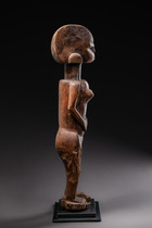 Stehende weibliche Figur, Tansania, Kwere, Größe: H: 58 cm (H: 22.8 inch), ID: 3052277 - 2/4