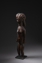 Standing female figure, Tanzania, Kwere, Size: H: 38 cm (H: 15.0 inch), ID: 3052261 - 2/5