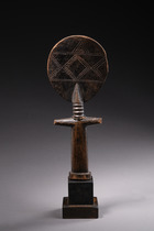Fruchtbarkeitspuppe "akua ba", Ghana, Ashanti, Größe: H: 28,5 cm (H: 11.2 inch), ID: 3052257 - 2/4