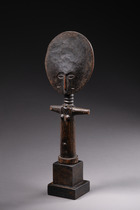 Fruchtbarkeitspuppe "akua ba", Ghana, Ashanti, Größe: H: 28,5 cm (H: 11.2 inch), ID: 3052257 - 4/4