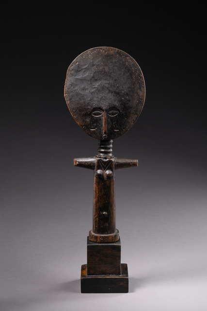 Fruchtbarkeitspuppe "akua ba", Ghana, Ashanti, Größe: H: 28,5 cm (H: 11.2 inch), ID: 3052257