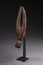 Miniature mask "mangam", Nigeria, Kantana (Mama), Size: H: 34,5 cm (H: 13.6 inch), ID: 3052258 - 2/5