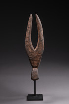 Miniature mask "mangam", Nigeria, Kantana (Mama), Size: H: 34,5 cm (H: 13.6 inch), ID: 3052258 - 3/5