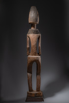 Large male figure, D. R. Congo, Metoko, Size: H: 147,5 cm (H: 58.1 inch), ID: 3052302 - 5/5