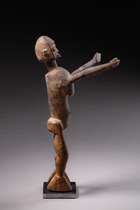 Standing female figure "bateba ti puo", Burkina Faso, Lobi, Size: H: 21 cm (H: 8.3 inch), ID: 3052251 - 3/5