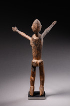 Standing female figure "bateba ti puo", Burkina Faso, Lobi, Size: H: 21 cm (H: 8.3 inch), ID: 3052251 - 4/5