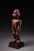 Figure féminine debout, Burkina Faso, Bobo, Taille: H: 37,5 cm (H: 14.8 inch), ID: 3052231 - 3/5