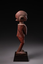 Figure féminine debout, Burkina Faso, Bobo, Taille: H: 37,5 cm (H: 14.8 inch), ID: 3052231 - 4/5