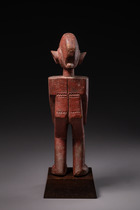 Figure féminine debout, Burkina Faso, Bobo, Taille: H: 37,5 cm (H: 14.8 inch), ID: 3052231 - 5/5