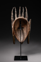 Maske "ntomo", Mali, Marka, Größe: H: 38 cm (H: 15.0 inch), ID: 3052254 - 4/5