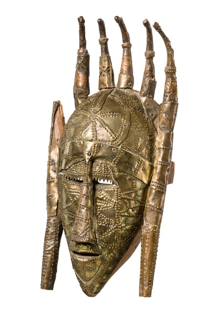 Masque "ntomo", Mali, Marka, Taille: H: 38 cm (H: 15.0 inch), ID: 3052254