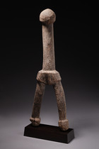 Männliche Ahnenfigur "kpin sebla", Burkina Faso, Dagari, Größe: H: 84 cm (H: 33.1 inch), ID: 3052233 - 2/5