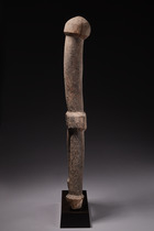 Männliche Ahnenfigur "kpin sebla", Burkina Faso, Dagari, Größe: H: 84 cm (H: 33.1 inch), ID: 3052233 - 3/5