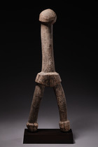 Männliche Ahnenfigur "kpin sebla", Burkina Faso, Dagari, Größe: H: 84 cm (H: 33.1 inch), ID: 3052233 - 5/5