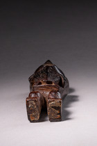 Amulettfigur mit Schildkröte, Indonesien - Borneo, Dayak, Größe: H: 11 cm (H: 4.3 inch), ID: 3052266 - 5/5