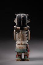 Poupée "hututu" Katsina, vers 1940, Amérique du Nord, Hopi, Taille: H: 27 cm (H: 10.6 inch), ID: 3052267 - 6/7
