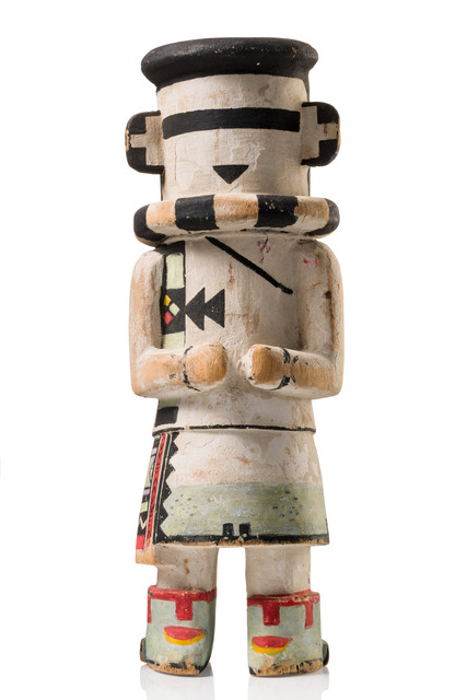 Poupée "hututu" Katsina, vers 1940, Amérique du Nord, Hopi, Taille: H: 27 cm (H: 10.6 inch), ID: 3052267