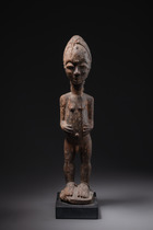 Standing male figure "blolo bian", Côte d'Ivoire, Baule, Size: H: 43 cm (H: 16.9 inch), ID: 3052167 - 2/5