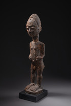 Standing male figure "blolo bian", Côte d'Ivoire, Baule, Size: H: 43 cm (H: 16.9 inch), ID: 3052167 - 3/5