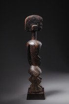 Anthropomorphic figure "jagana", Nigeria, Mumuye, Size: H: 40 cm (H: 15.7 inch), ID: 3052168 - 5/6