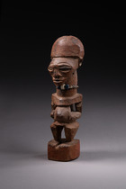 Figure magique anthropomorphe "nkishi" (pl. "mankishi"), R. D. Congo, Songye, Taille: H: 28 cm (H: 11.0 inch), ID: 3052192 - 4/6
