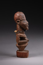 Figure magique anthropomorphe "nkishi" (pl. "mankishi"), R. D. Congo, Songye, Taille: H: 28 cm (H: 11.0 inch), ID: 3052192 - 5/6