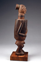 Power figure, D. R. Congo, Teke, Size: H: 36 cm (H: 14.2 inch), ID: 3052172 - 3/4