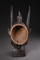 Zoomorphic helmet mask, Côte d'Ivoire, Senufo, Size: H: 60 cm (H: 23.6 inch), ID: 3052189 - 3/3