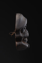 Theatre mask, Japan, Size: H: 15,5 cm (H: 6.1 inch), ID: 3052190 - 3/4