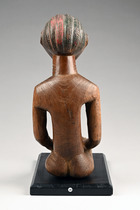 Seated female ancestor figure "singiti, D. R. Congo, Luba-Hemba, Size: L: 23 cm H: 33 cm (L: 9.1 inch H: 13.0 inch), ID: 3052170 - 5/5