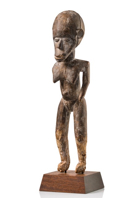 Standing female figure "bateba phuwe", Burkina Faso, Lobi, Size: H: 48 cm (H: 18.9 inch), ID: 3052238