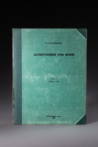 "Die Altertümer von Benin", Felix von Luschan, ID: 3052678 - 3/9