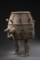 Trommel einer "ntan" oder "ompe"- Band, Ghana, Ashanti, Größe: H: 60 cm (H: 23.6 inch), ID: 3052281 - 5/7