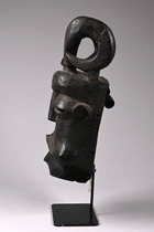 Anthropozoomorphic face mask "idiok ekpo", Nigeria, Ibibio, Size: H: 47 cm (H: 18.5 inch), ID: 3052308 - 4/5