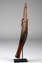 Rare oracle implement, D. R. Congo, Songye, Size: L: 44,5 cm (L: 17.5 inch), ID: 3052311 - 2/4