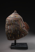Helmförmige Korbmaske "baba tagwa", Papua-Neuguinea, Prinz-Alexander-Gebirge, Mittlerer Sepik, Abelam, Größe: H: 38,5 cm (H: 15.2 inch), ID: 3052345 - 4/5