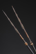 Two spears, Solomon Islands - Bougainville Island, Size: L: 271 cm (L: 106.7 inch), ID: 3052350 - 4/4