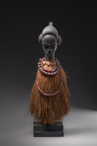Figure fragmentaire, Côte d'Ivoire, Baoulé, Taille: H: 43 cm (H: 16.9 inch), ID: 3052499 - 3/5