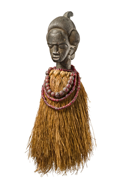 Fragmentary figure, Côte d'Ivoire, Baule, Size: H: 43 cm (H: 16.9 inch), ID: 3052499