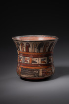 Bol avec être mythique, env. 200 - 600 apr. J.-C., Pérou, Nazca, Taille: H: 10,5 cm (H: 4.1 inch), ID: 3052531 - 3/8
