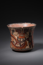 Bol avec être mythique, env. 200 - 600 apr. J.-C., Pérou, Nazca, Taille: H: 10,5 cm (H: 4.1 inch), ID: 3052531 - 4/8