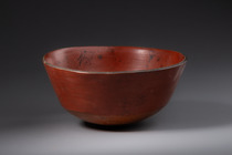 Coupe et petit récipient, env. 200 - 600 apr. J.-C., Pérou, Nazca, Taille: H: 7,5 cm, D: 17 cm (bowl) & H: 6 cm, D: 9 cm (small vessel) (H: 3.0 inch, D: 6.7 inch (bowl) & H: 2.4 inch, D: 3.5 inch (small vessel)), ID: 3052534 - 3/7