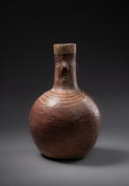 Récipient anthropomorphe, vers 400 apr. J.-C., Pérou, Huari (Wari), Taille: H: 16 cm (H: 6.3 inch), ID: 3052544 - 2/5