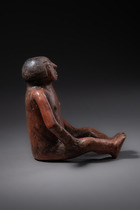 Sitzende weibliche Figur, ca. 800 - 1200 n. Chr., Kolumbien, Narino, Größe: H: 13 cm (H: 5.1 inch), ID: 3052557 - 4/6