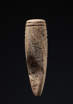 Idol, ca. 2000 v. Chr., Ecuador, Valdivia, Größe: H: 14 cm (H: 5.5 inch), ID: 3052554 - 3/4