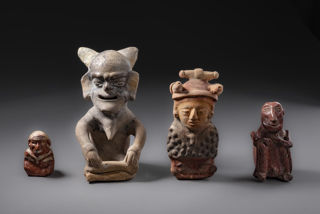 Ensemble de quatre figures, Équateur, Bahia, Manabi, ID: 3052549